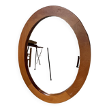 Oval cherry mirror