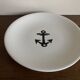 Gien centerpiece for Primavera Le Printemps 1960 Riviera marine anchor