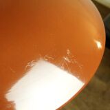 UFO chocolate lacquered metal hanging