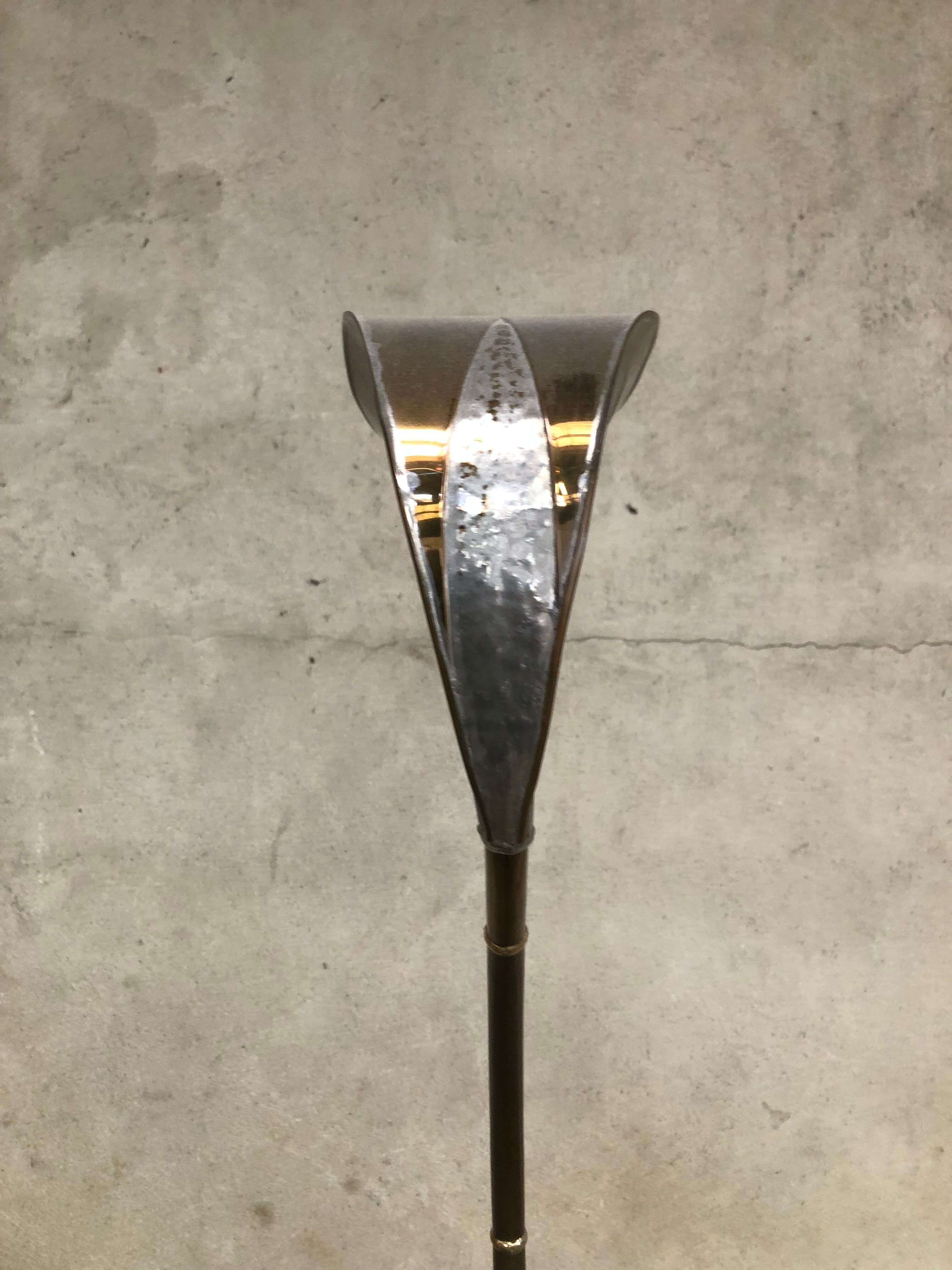 floral floor lamp of the 70s isabelle and richard faure