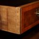 Very Georgian in walnut Burr & Burl with vintage patina.