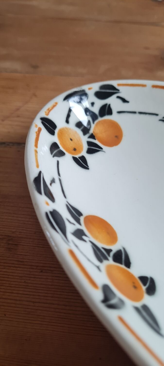 Badonviller earthenware ravier