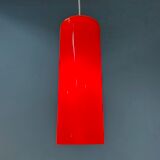 Suspension Murano Venini 486a par Paolo Venini pour Venini & C., 1962, orange