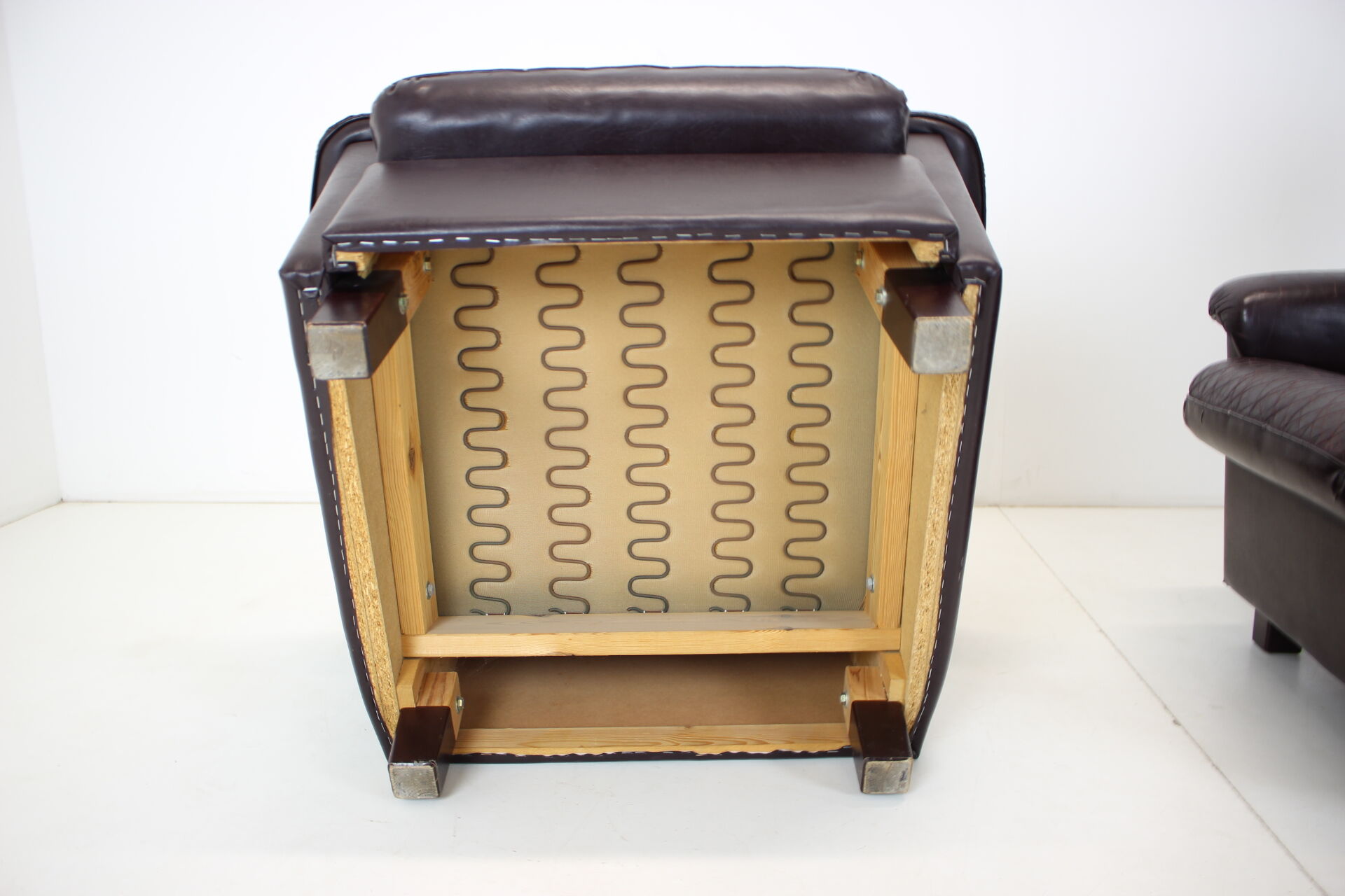 Ensemble de deux fauteuils Finland années 1980