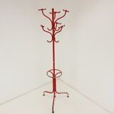 Antique Cast Iron Coat Rack, 1920s