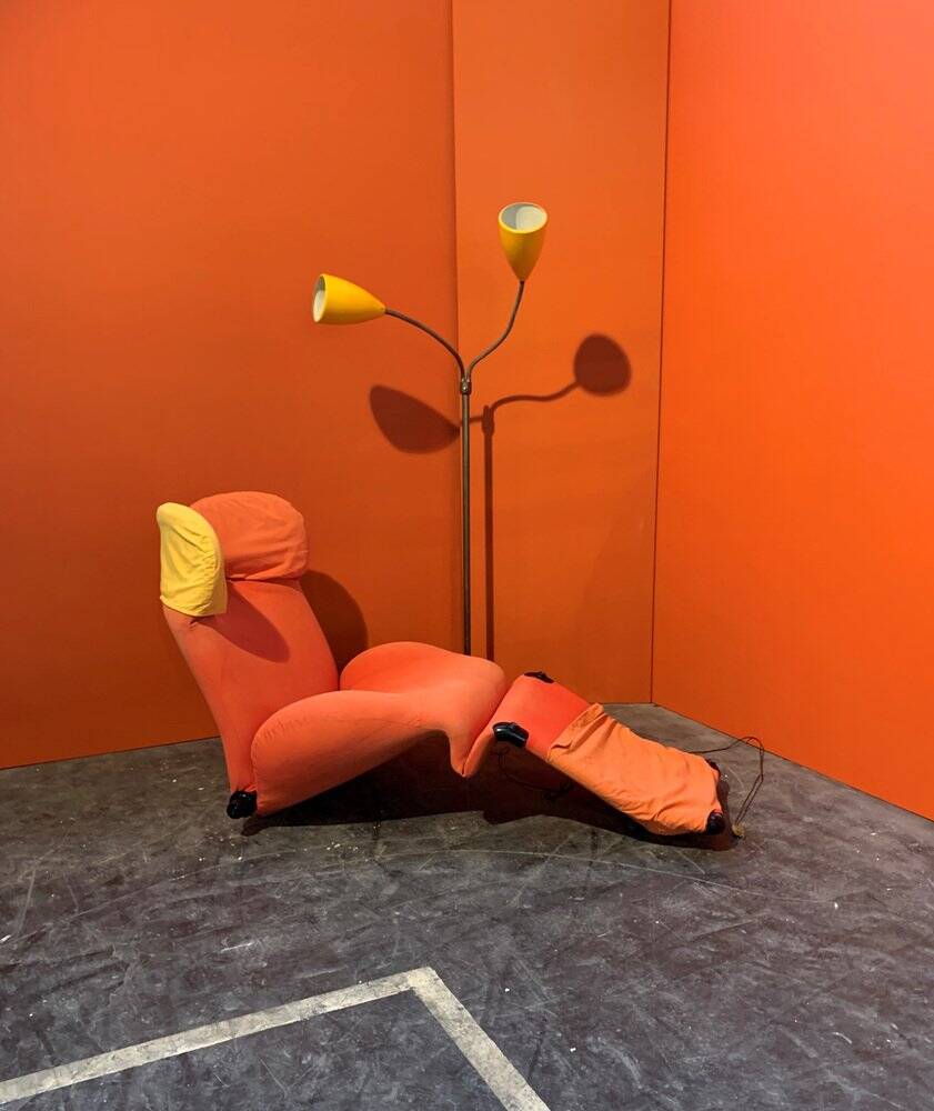 Wink 111 armchair by Toshiyuki Kita, 1980