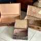 Lot of 3 vintage suitcases