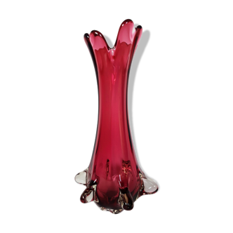 Fratelli Toso Chambord Murano vase.