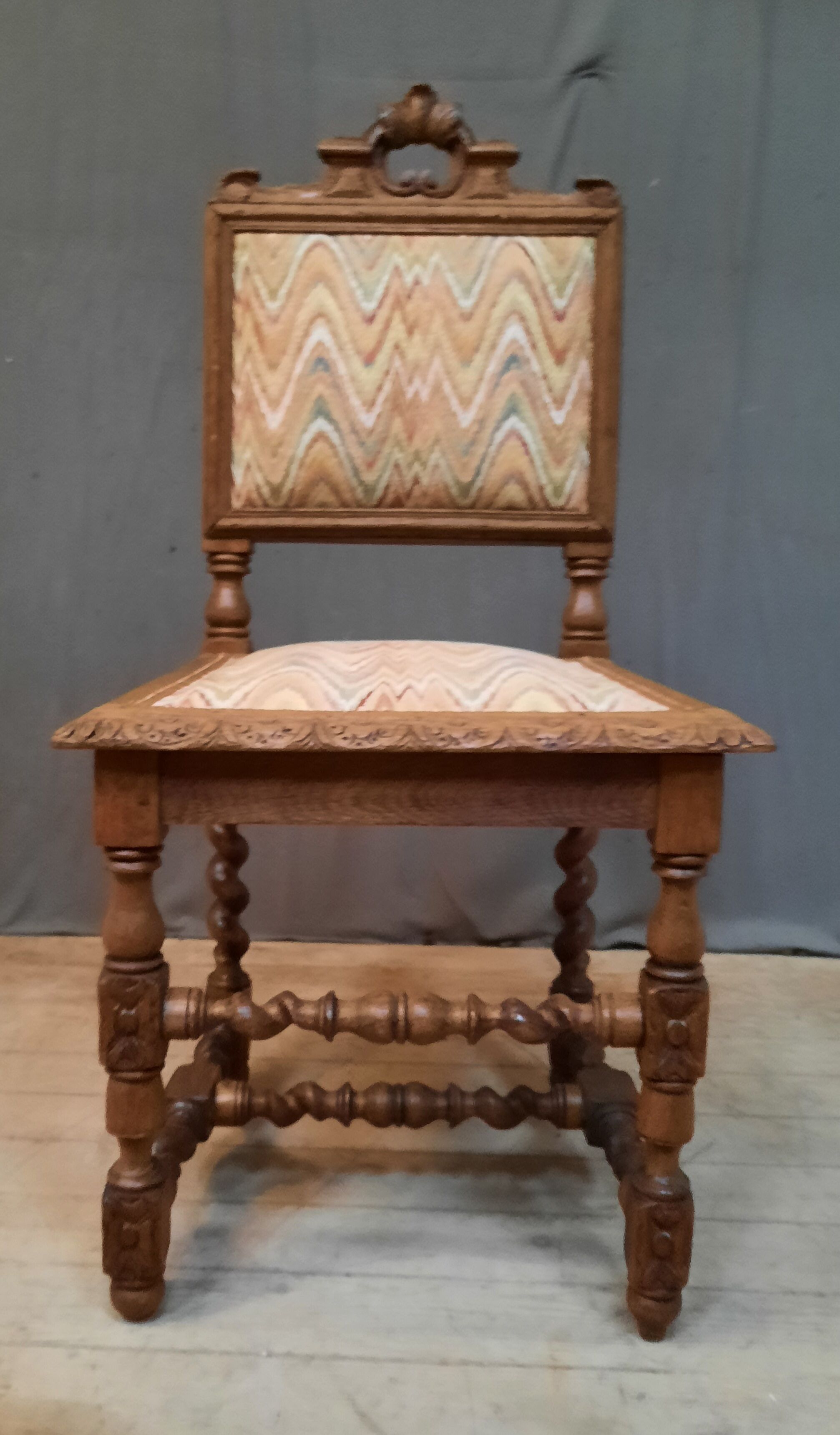 Louis XIII style chair