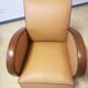 Fauteuil club art déco années 30