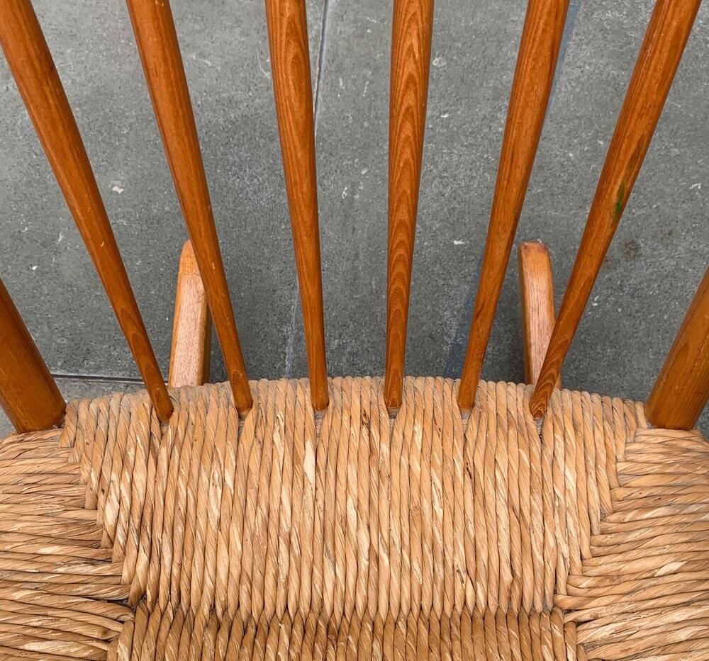 Mid-century Danish rocking chair