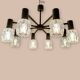 Brass Crystal Chandelier 1960’s