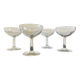 Duralex vintage champagne glasses