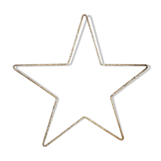 Old star bleached metal indsutrielle