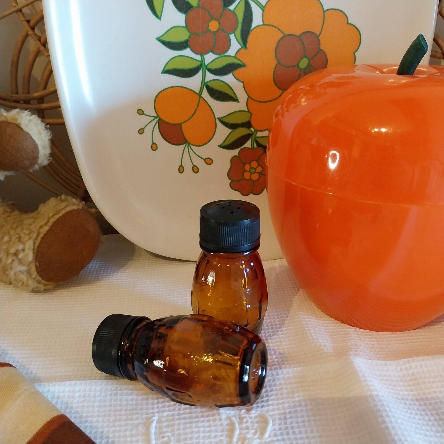 Vintage salt and pepper shakers