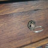 Louis XVI style oak desk