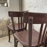Set of 4 Baumann bistro chairs
