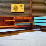 Czech wood and formica sideboard