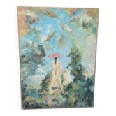 Huile sur toile