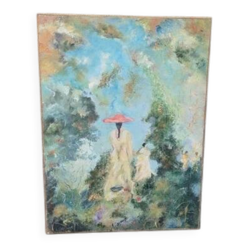 Oil on canvas