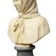 Italian sculpture in alabaster and marble, 20th century.