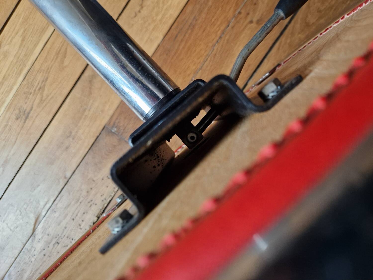 Vintage 70s Art Deco Jazz Style Stool Seat