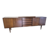 Vintage Scandinavian teak sideboard from the 60s, 70s