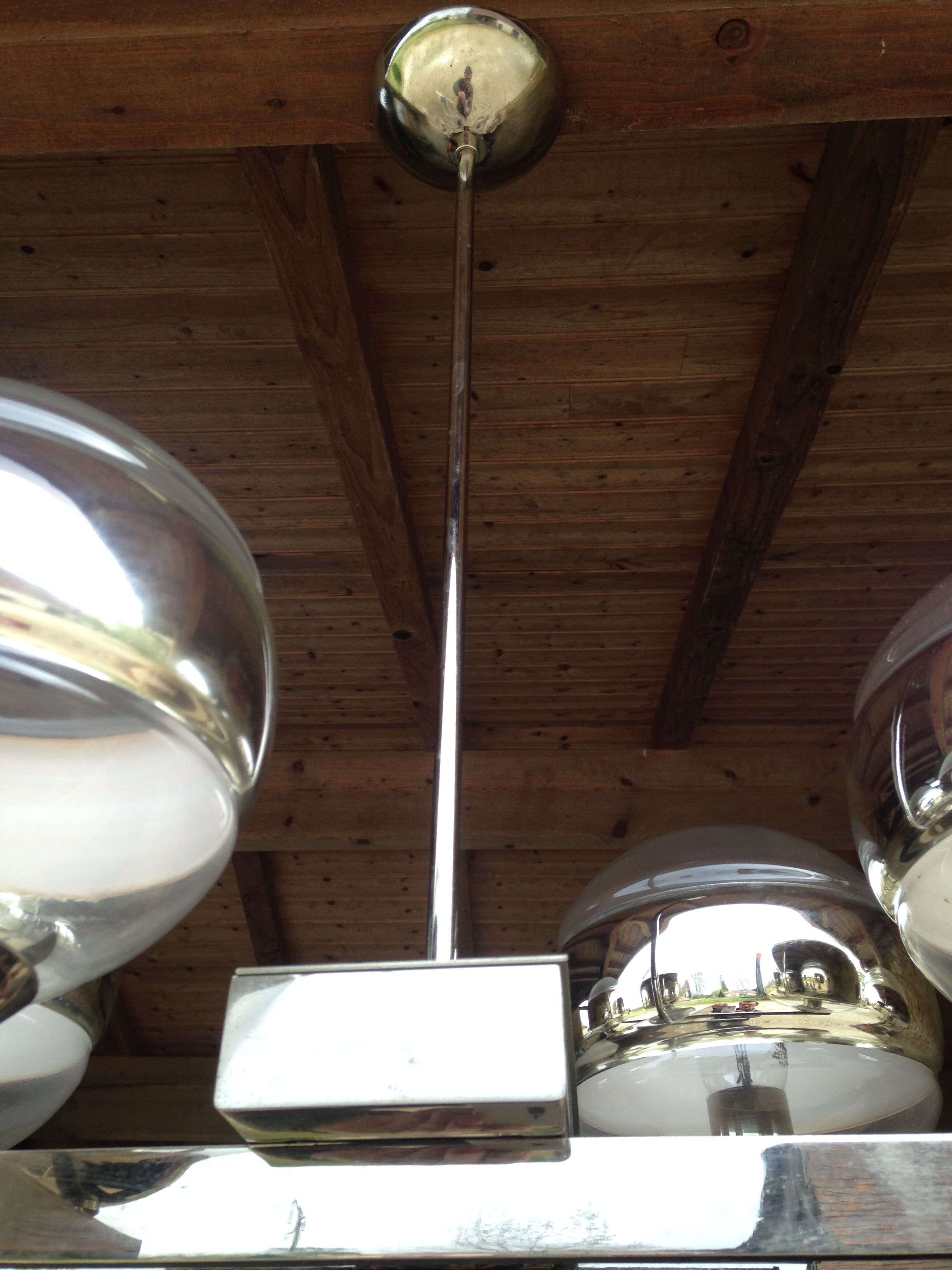 Italian chandelier, vintage 70