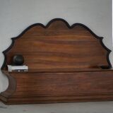 20th-century Art Deco storage bench in walnut, by a Danish cabinetmaker.