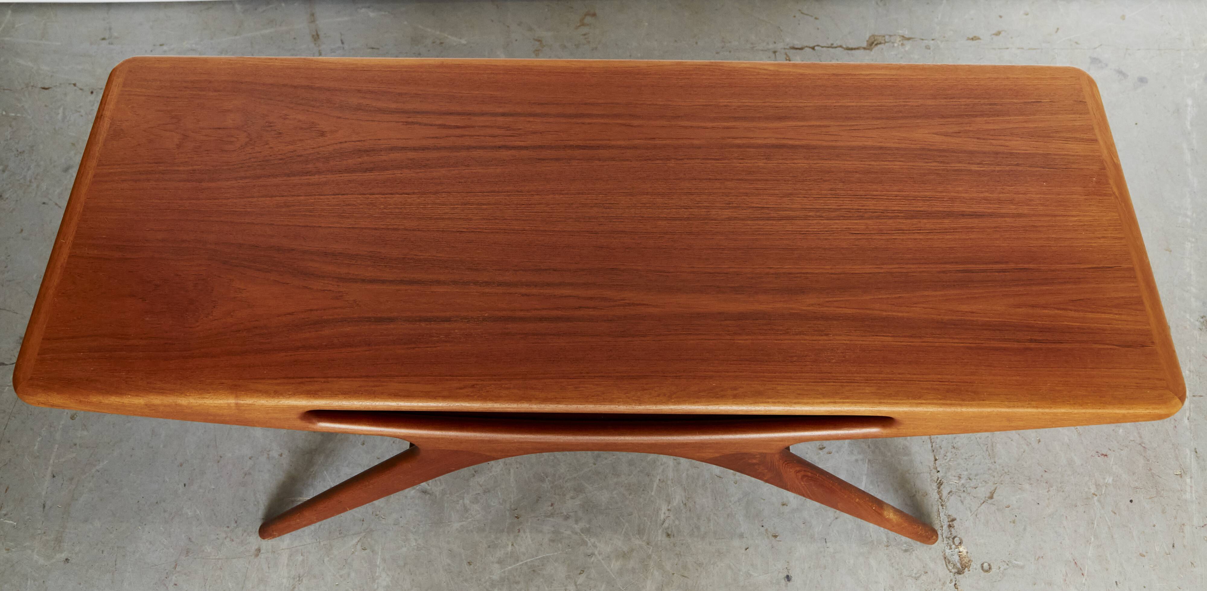 Johnnes Andersen Coffee Table "Smile" for CFC Silkeborg