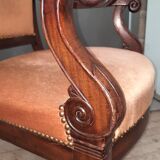 Mahogany armchair