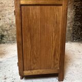 Compass feet chest of drawers