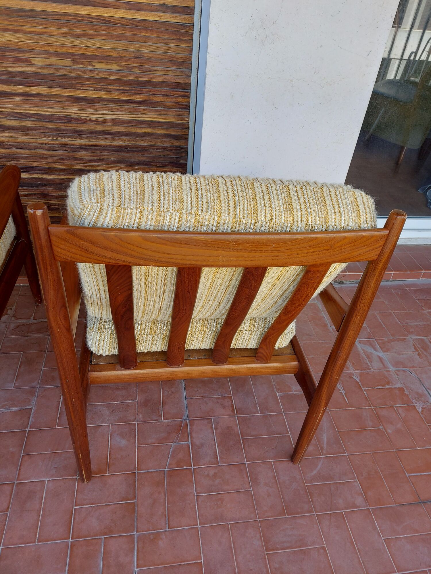 Scandinavian armchair Grete Jalk in teak, 50