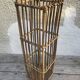 Old woven rattan umbrella holder from the 60's