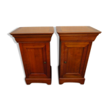 Louis-Philippe style bedside pair