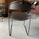 6 Baleri chairs, model Juliette - 1987 - Italy