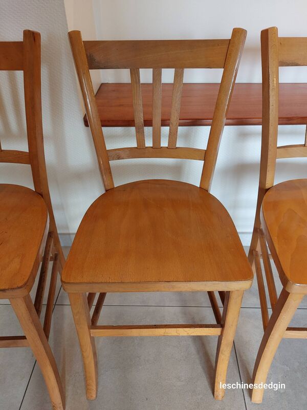4 chaises bistrot Luterma