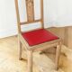 Set of 4 sculpted oak chairs – 1940s Art Deco style