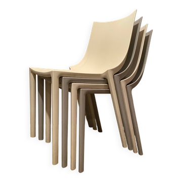 4 Bo Driade designer chairs