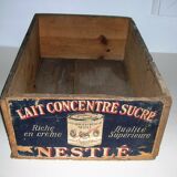 Old wooden Nesle case