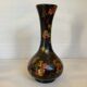 Vase décor japonisant