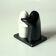 Ceramic salt and pepper shaker - hugging ghosts - vintage from the 1980s