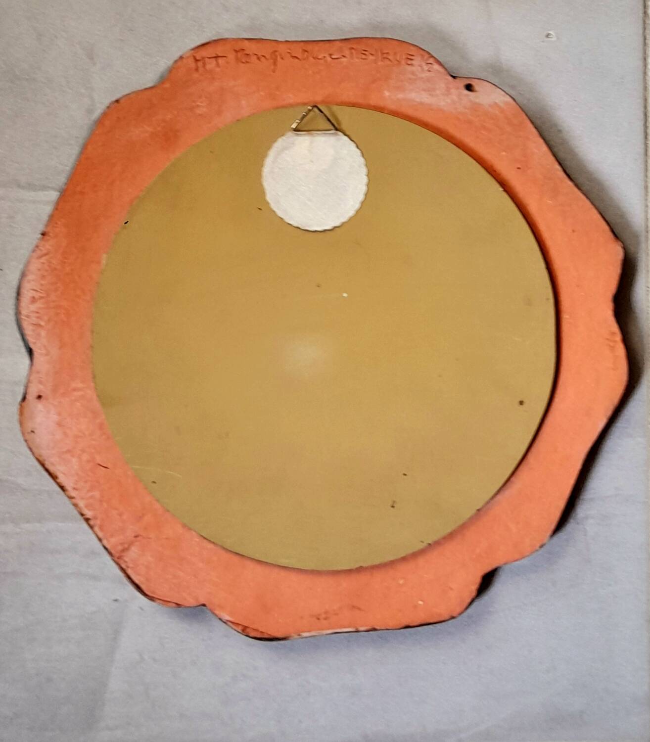 Handcrafted ceramic mirror