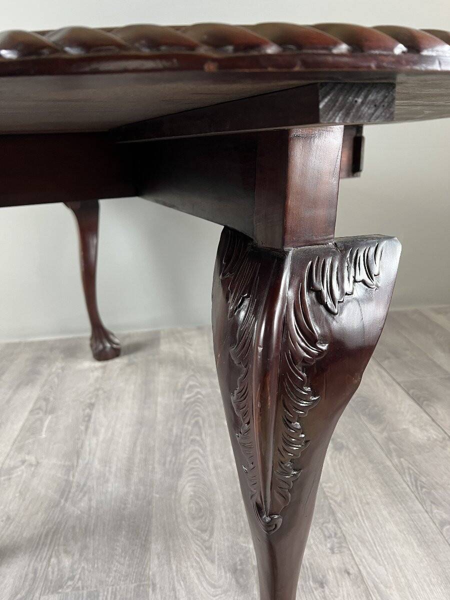 Mahogany drop-leaf table, 20th century