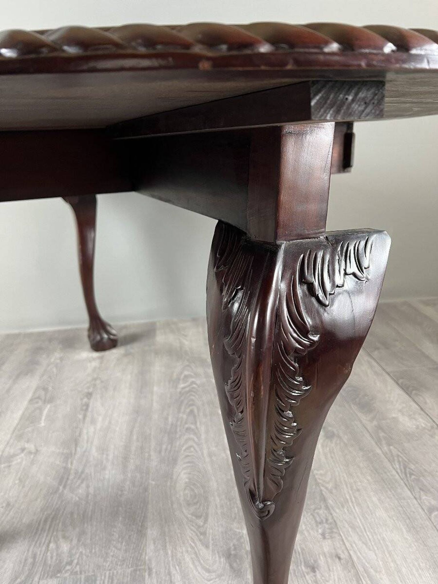 Mahogany drop-leaf table, 20th century