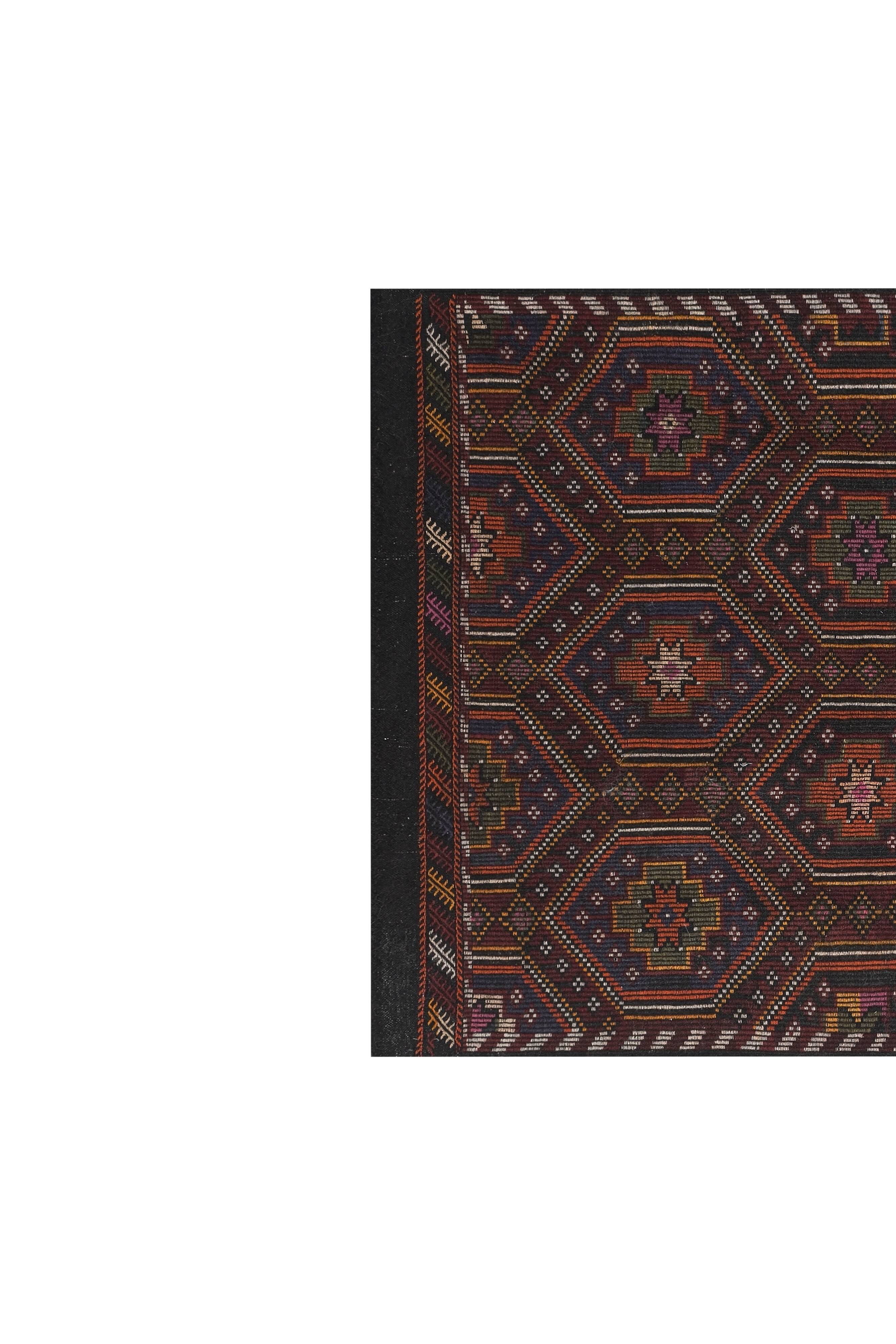 Vintage Turkish Oushak Rug Handwoven 174x297 cm