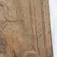Panel, bas relief in natural wood, 18th century period