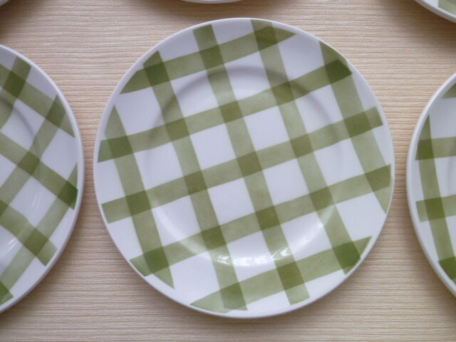 Set de 6 assiettes à dessert Moulin des Loups Modèle Nappe