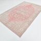 Soft Red & Beige Entryway Handmade Vintage Rug, 170x261 Cm