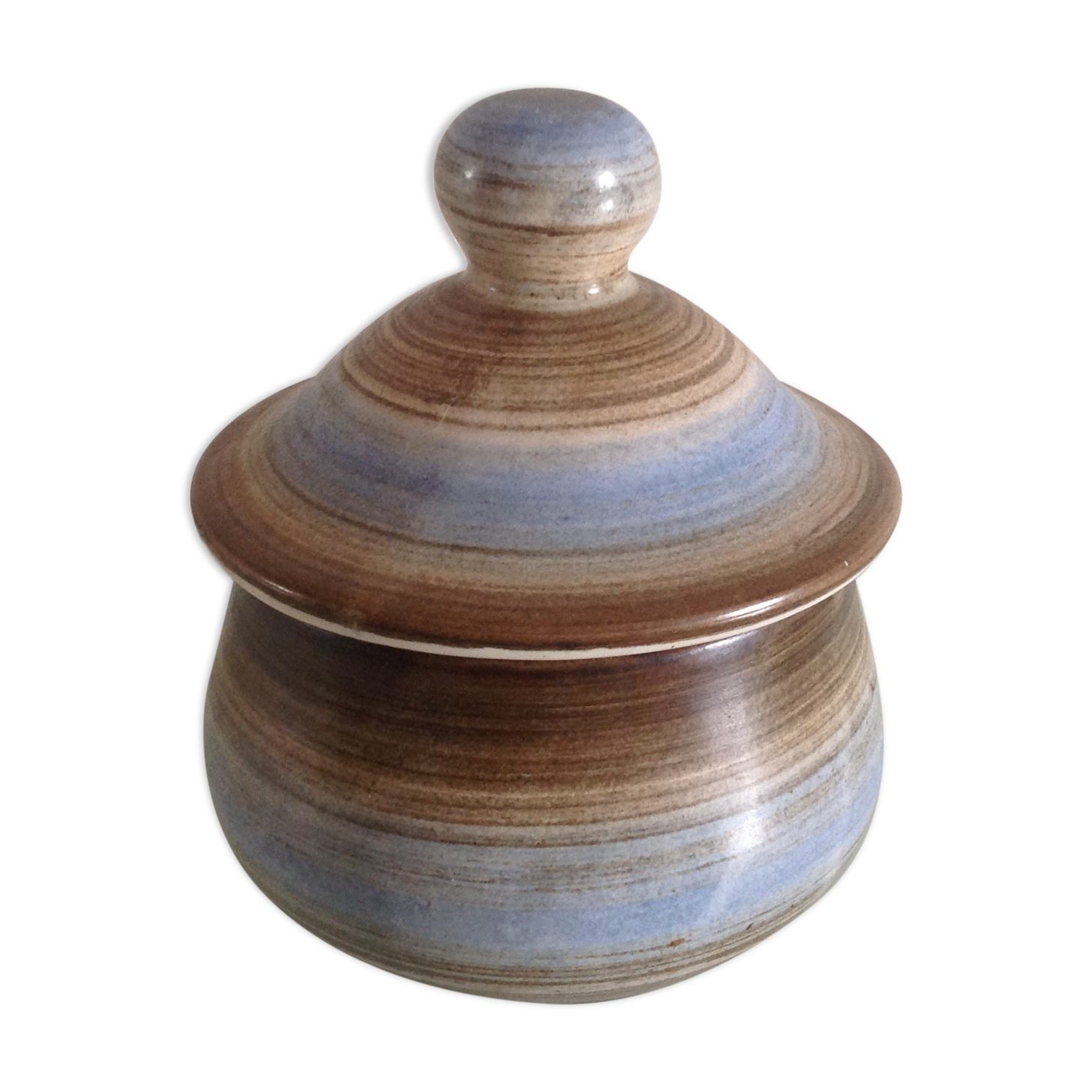 Longchamp earthenware pot from the 60s and 70s